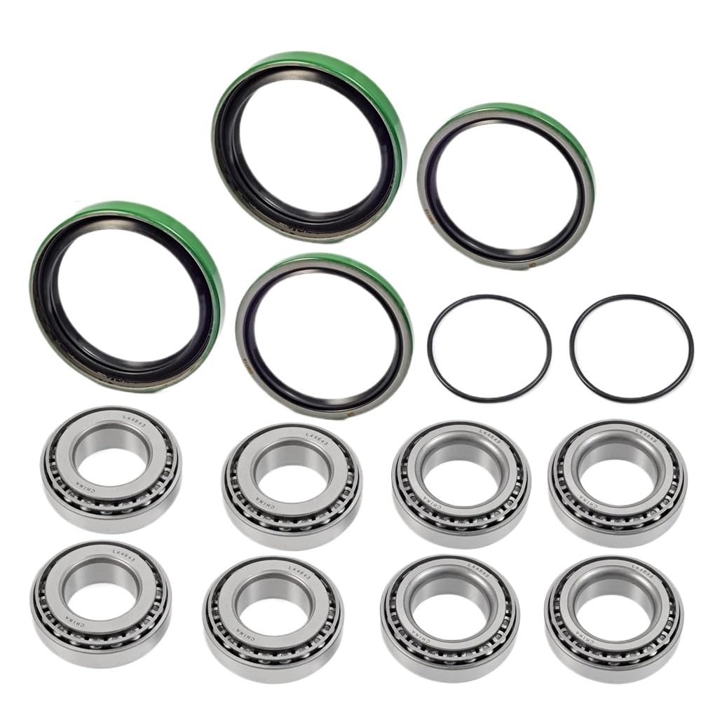 Support de palier central Kit de roulements et joints de roue avant adaptés au Sportsman 335 400 Magnum 325 425 Scrambler 400 Worker 335 500 Pièce de palier d'arbre