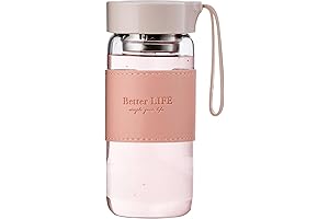 Hey Girl Tea Infuser Bottle - Keep Your Tea Hot or Cold for Hours