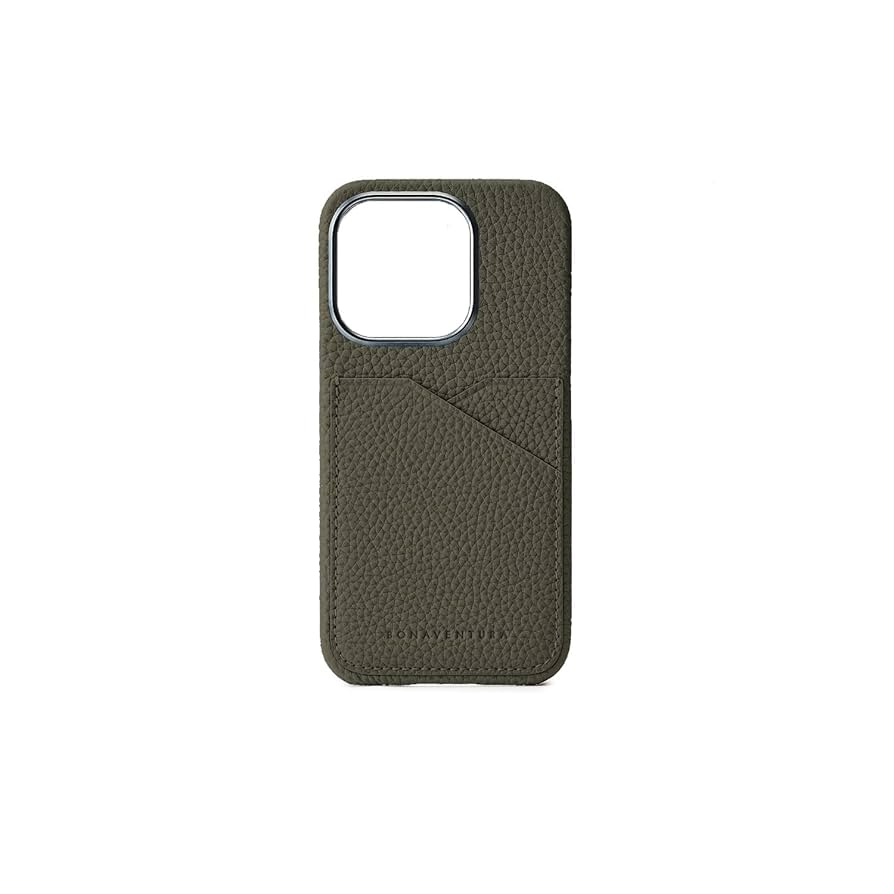bonaventura iPhone 15proケース オリーブ Amazon.co.jp: 【BONAVENTURA】(for iPhone15Pro)バックカバー