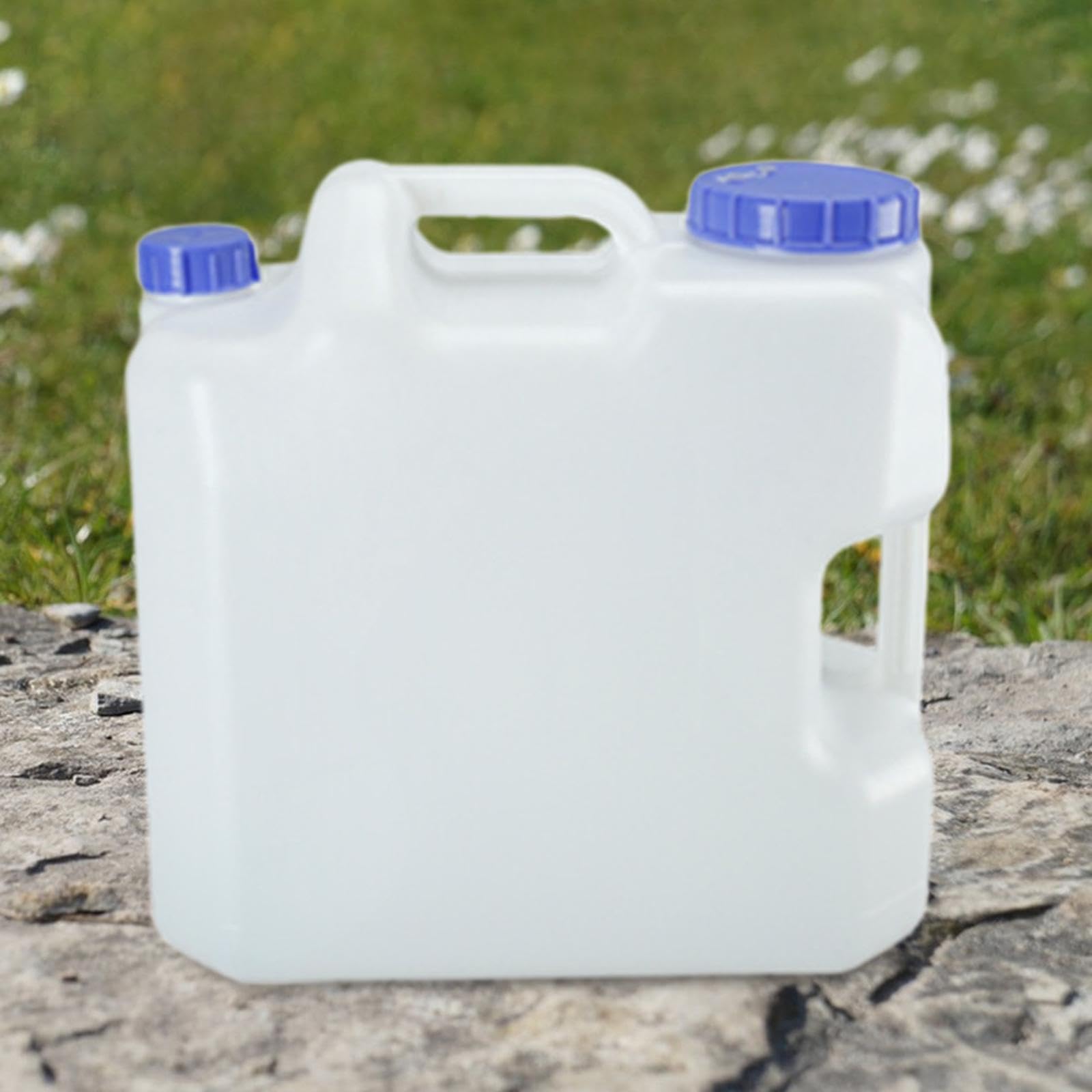 Contenitore Acqua Portatile Tanica Serbatoio Rubinetto Manico in PETG per Conservazione Acqua Potabile Facile da Trasportare Adatto Campeggio Escursio