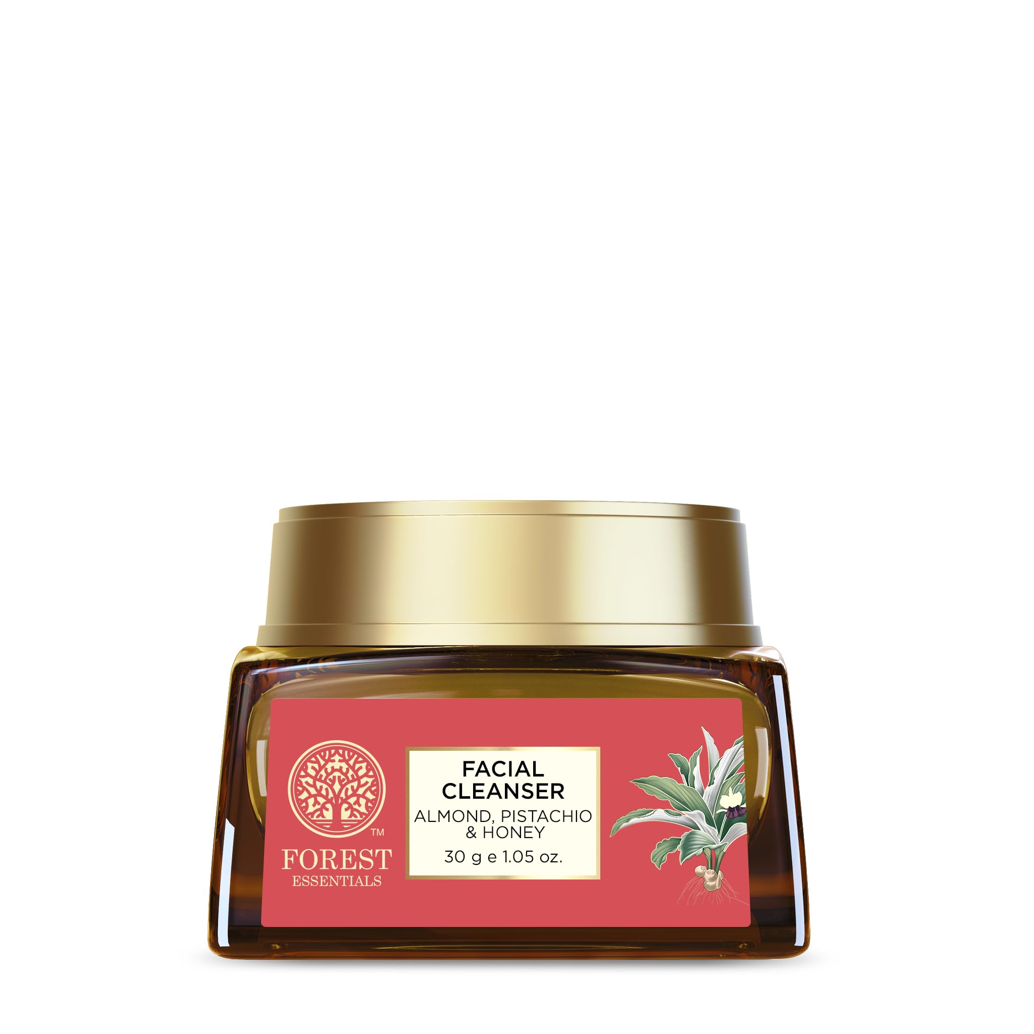 Forest Essentials Almond Pistachio & Honey Facial Cleansing Paste | Ayurvedic Deeply Cleansing & Nourishing Paste