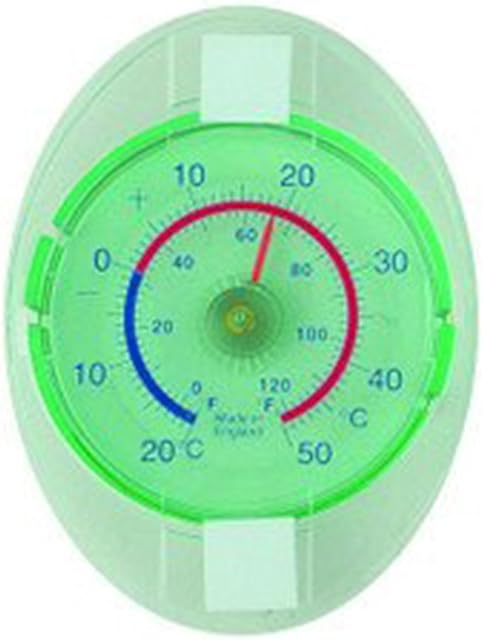 Outside Window Thermometer - Read Outdoor Temperature From Indoors With This Stick On Window Thermometer