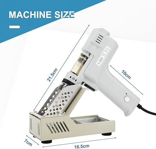 Miniatura 3 de Pistola desoldadora S-993A 110 V 100 W 50 HZ Pistola desoldadora eléctrica Pistola de succión con bomba de desordenación al vacío