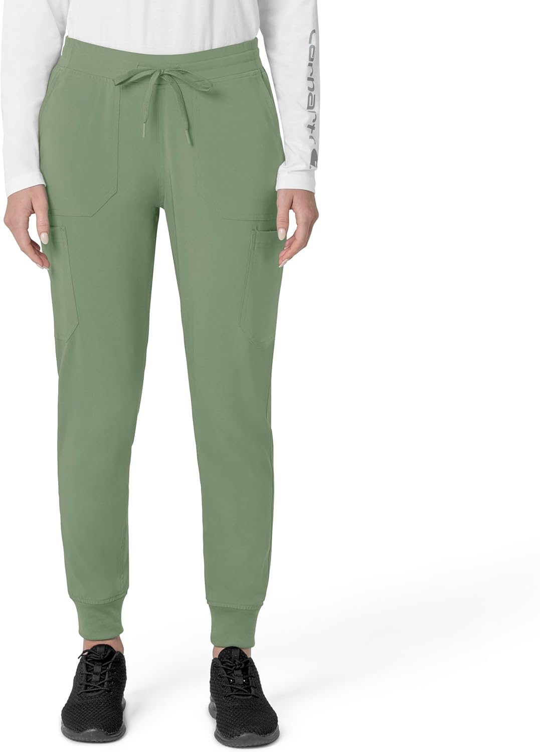 Carhartt Women's Force Cross-Flex Modern Fit Cargo Jogger Scrub Pants