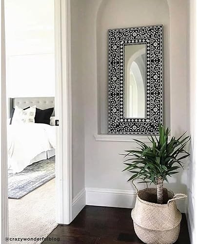 Miniatura 2 de Plantilla de incrustaciones indias – Diseños de incrustaciones de hueso para muebles – Plantilla reutilizable para decoración del hogar