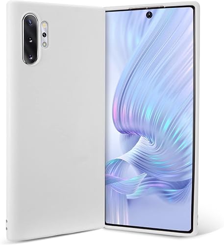 Miniatura 50 de Funda para Galaxy Note 10 Plus, silicona líquida, delgada, suave, TPU, protección de cuerpo completo, a prueba de golpes, para Galaxy Note 10 Plus