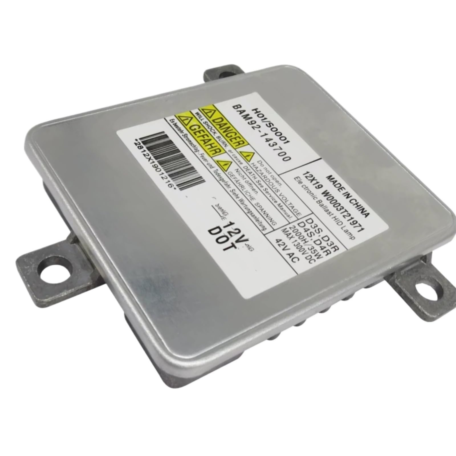 Ballast de phare HID compatible Audi xénon D3S boîtier commande optique A4 A5 A3 - 7