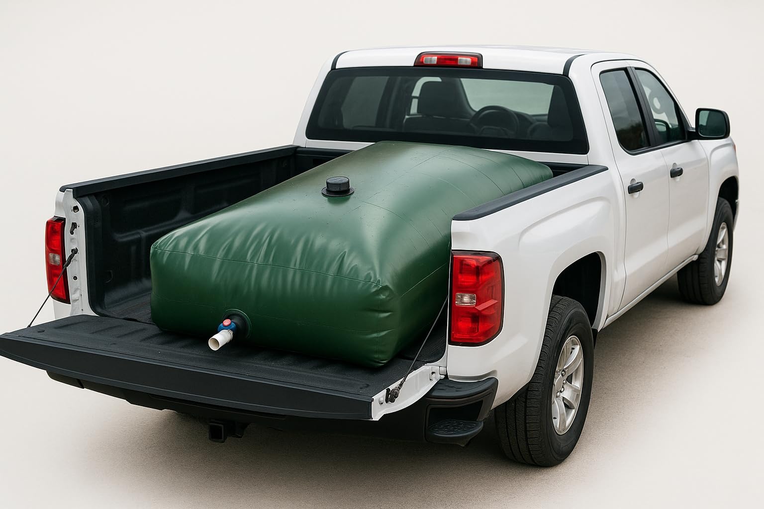 Jardibric - Reserva de agua flexible 500L - Tanque de recuperación de agua de lluvia plegable jardín