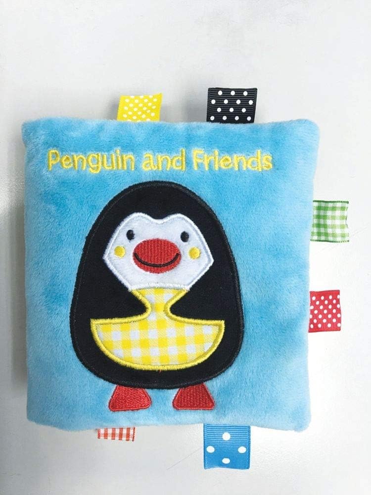 Penguin and Friends: A Soft and Fuzzy Book Just for Baby! (Friends Cloth Books) Rag Book โ 16 March 2017