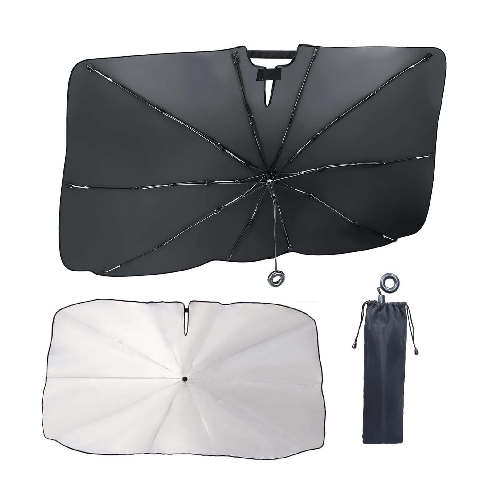 TRQCHIPS for OMODA 9 SHS C9 2024 2025 2026 Car Windscreen Sun Shade Umbrella, Flexible Shaft Front Windshield Sunshade, UV Block Reflector Cover