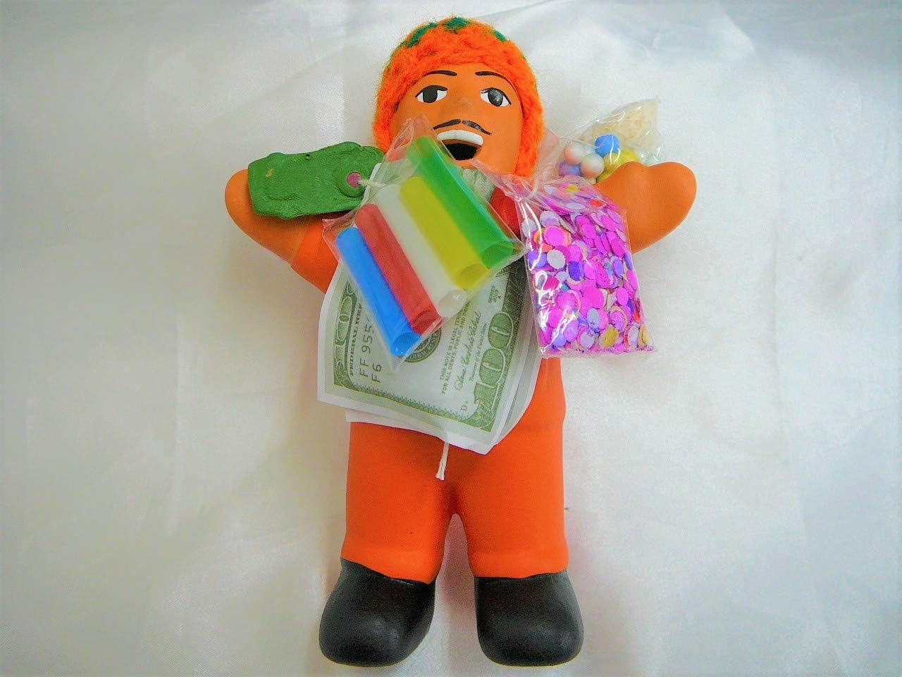 Amazon 【エケコ人形】世界仰天 ュースで紹介！幸せを呼ぶ願いを叶えてくれる?!エケッコー人形 Mサイズ 人形・ドール おもちゃ