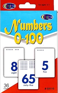 0-100 Numbers Flash Cards (Units per case: 48)