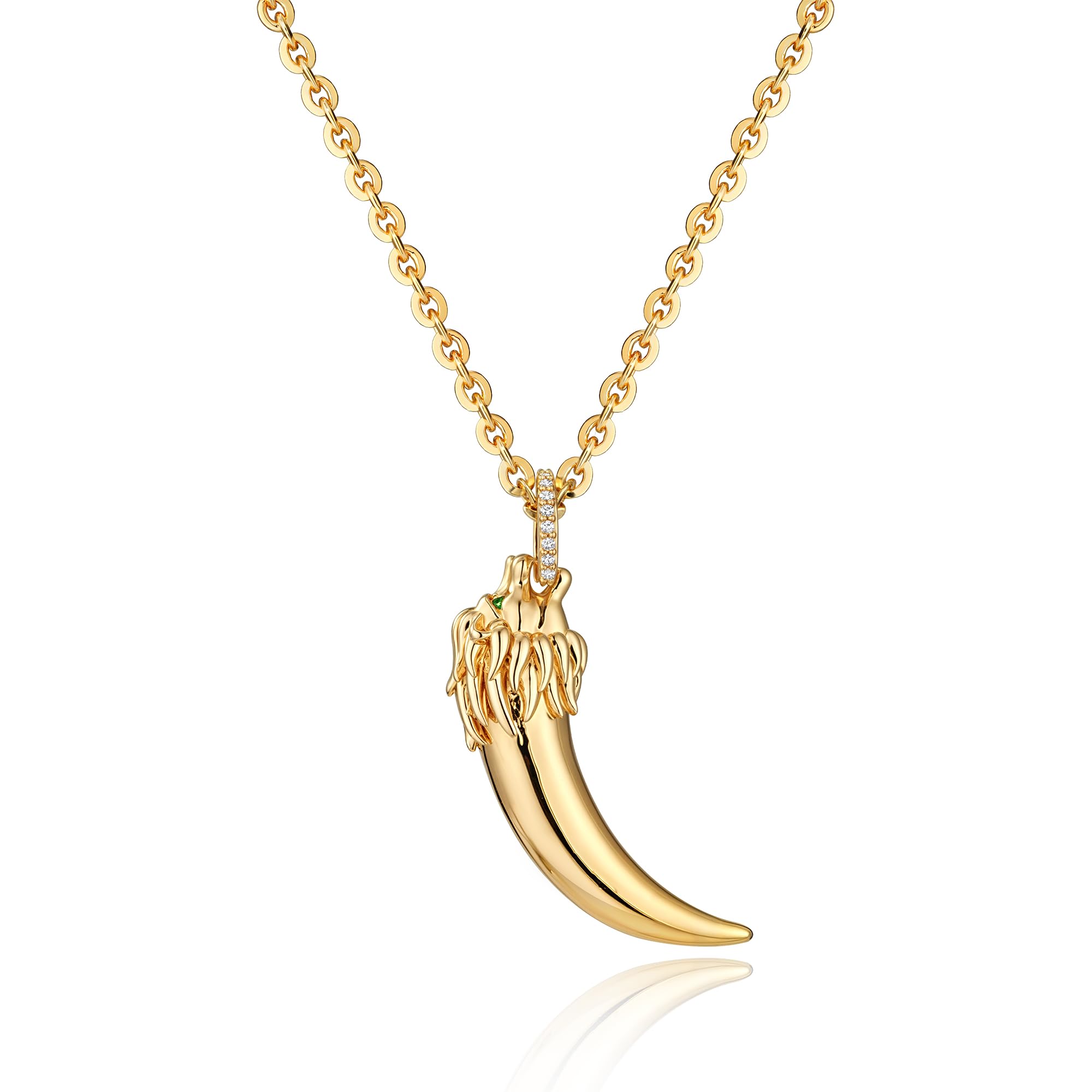 Jenosy Gold Halsketten für Damen 18K Vergoldete Kette Personalisierte Halskette Modeschmuck für Frauen und Mädchen kette