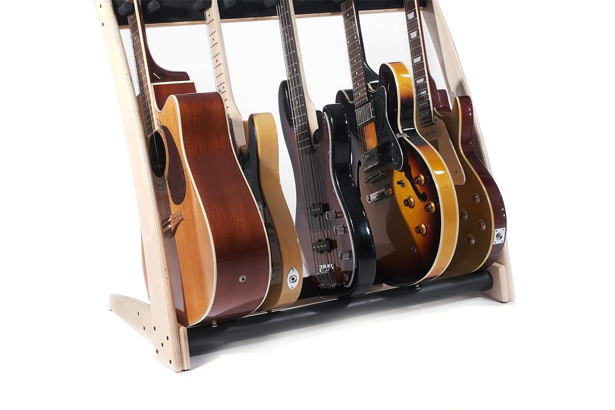 Ruach GR-2 Curve - Soporte para guitarras y estuches (5 vías)