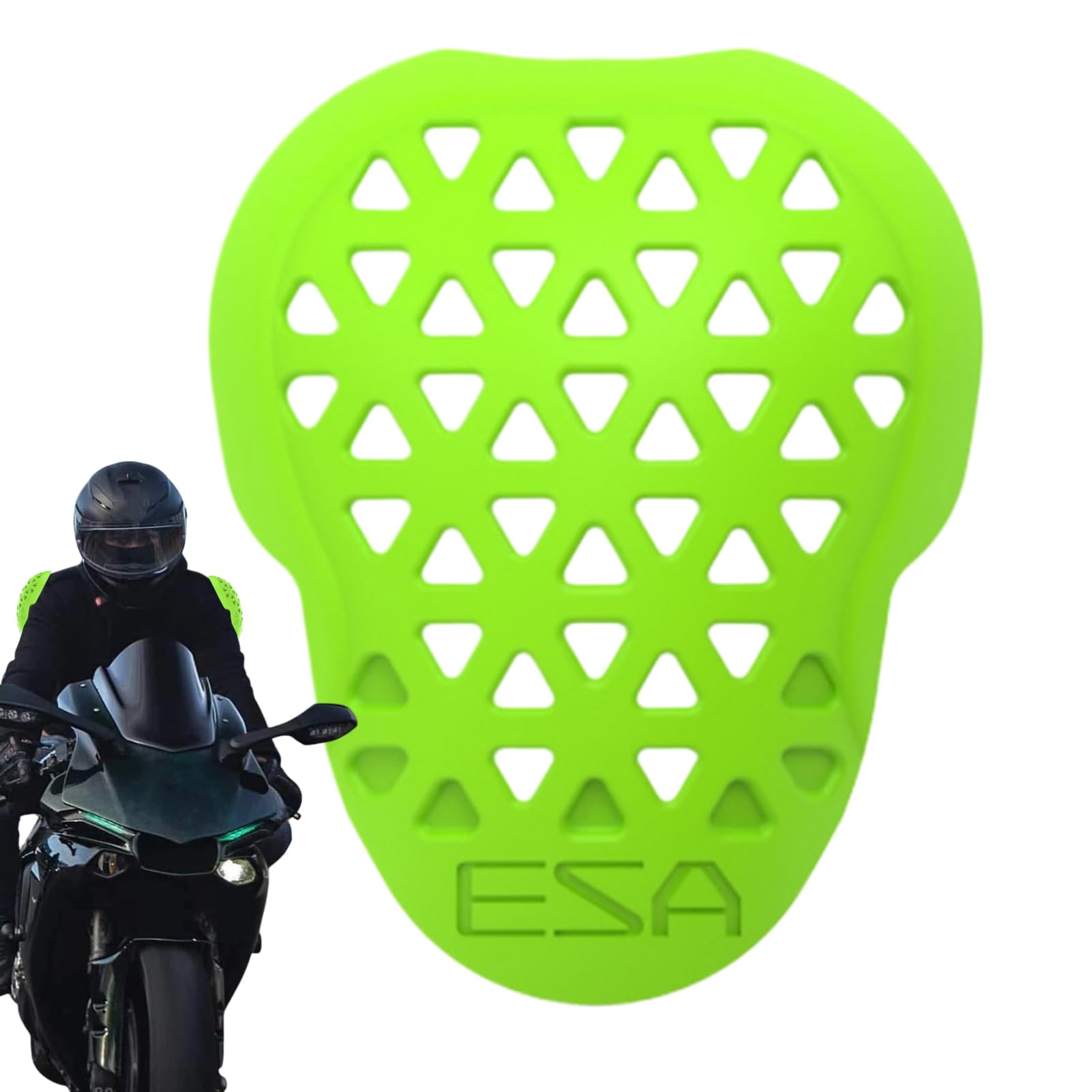 Protecciones de seguridad para codo y espalda de moto off-road 8