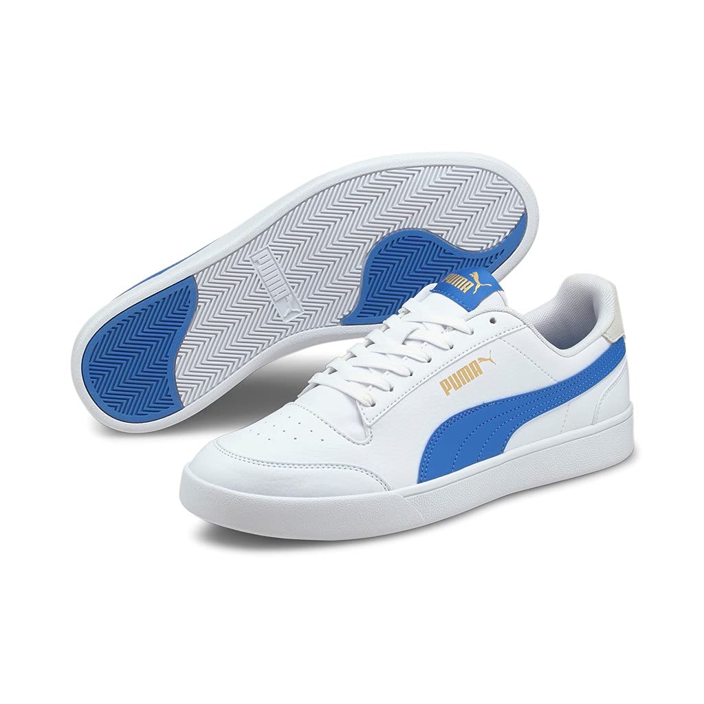 Puma Caracal, Unisex-Sneaker für Erwachsene, Weiß/Blau (White Nebulas Blue), 43 EU