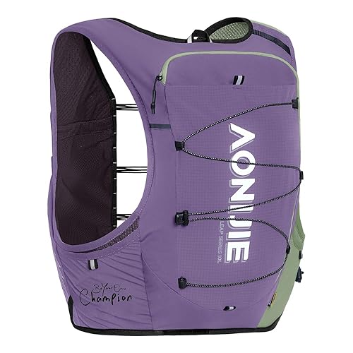 AONIJIE Running Hydration Vest Lightweight & Large Capacity Running Vest for Women Men, Hydration Backpack Fits 6.8" Phones