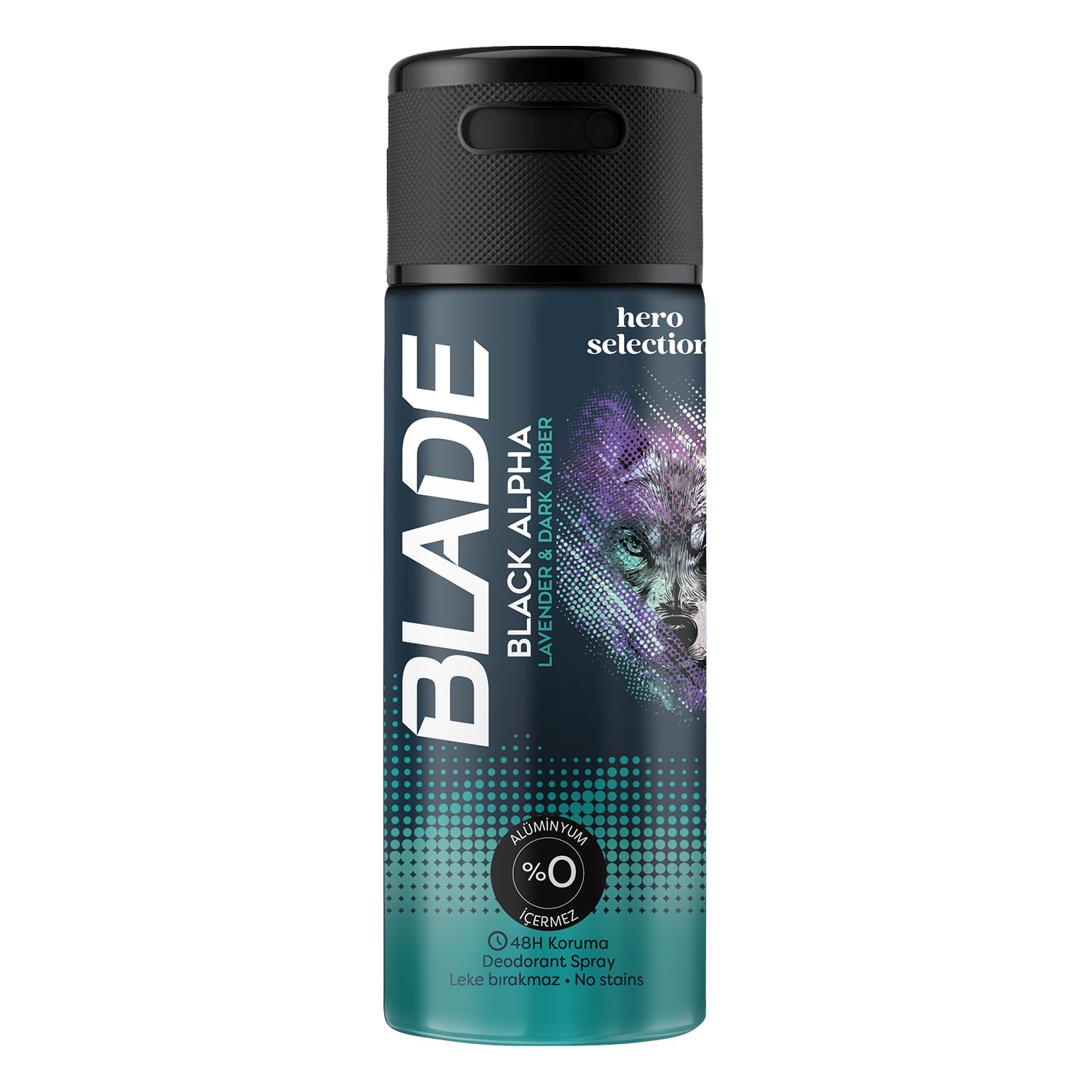 Blade Hero Selection Black Alpha Deodorant 150 Mililitre, 6 * 4