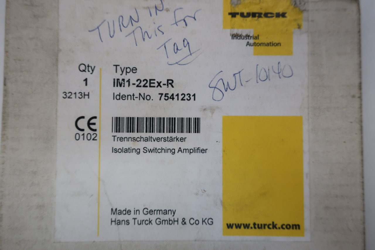 Turck Trennschaltverstärker IM1-22EX-R
