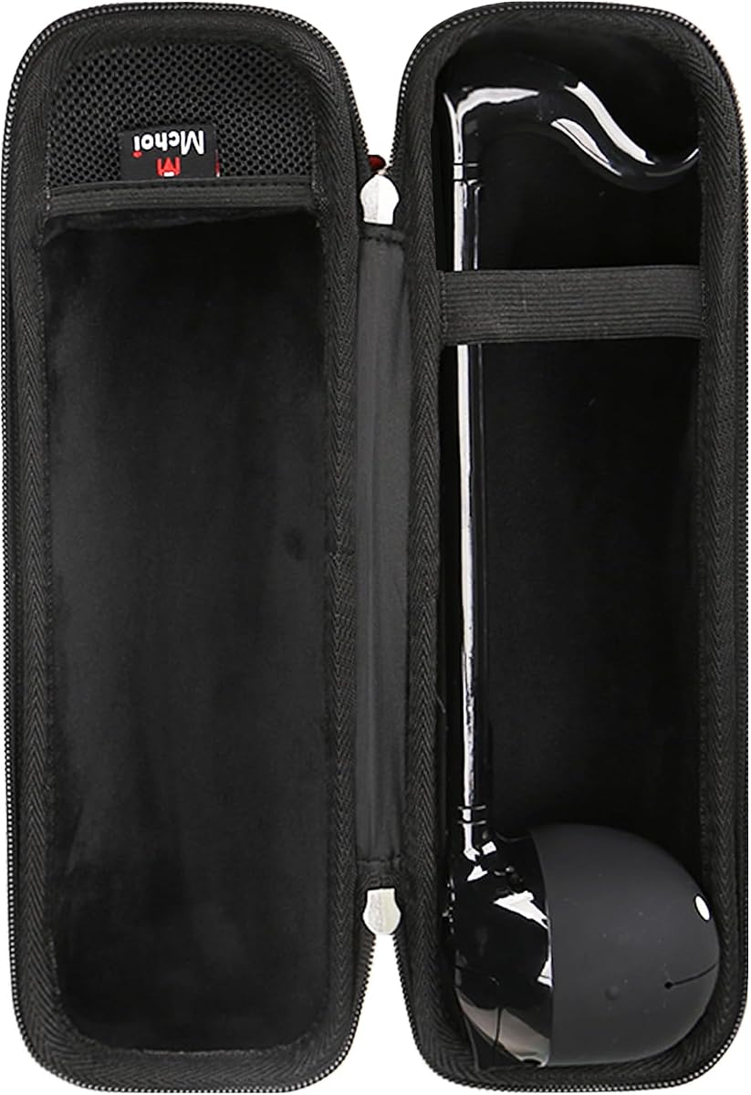 Hard Carrying Case Fits for Otamatone Japanese Character Electronic Musical Instrument Portable Synthesizer by Cube/Maywa Denki, Lightweight and Waterproof Automatone Instrument Holder