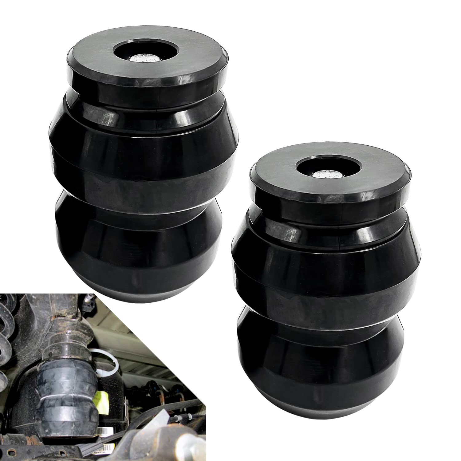 2PCS DR1500DQ Suspension Enhancement System Compatible with 2009-2021 Ram 1500 2WD or 4WD