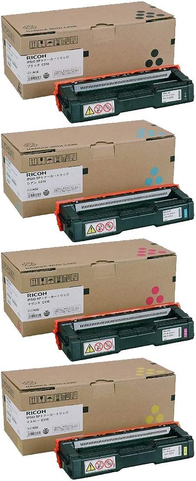 RICOH IPSIO SP トナーカートリッジ C310 4色セット＋イエロー RICOH IPSIO SP トナーカートリッジ C310 4色セット＋イエロー Amazon
