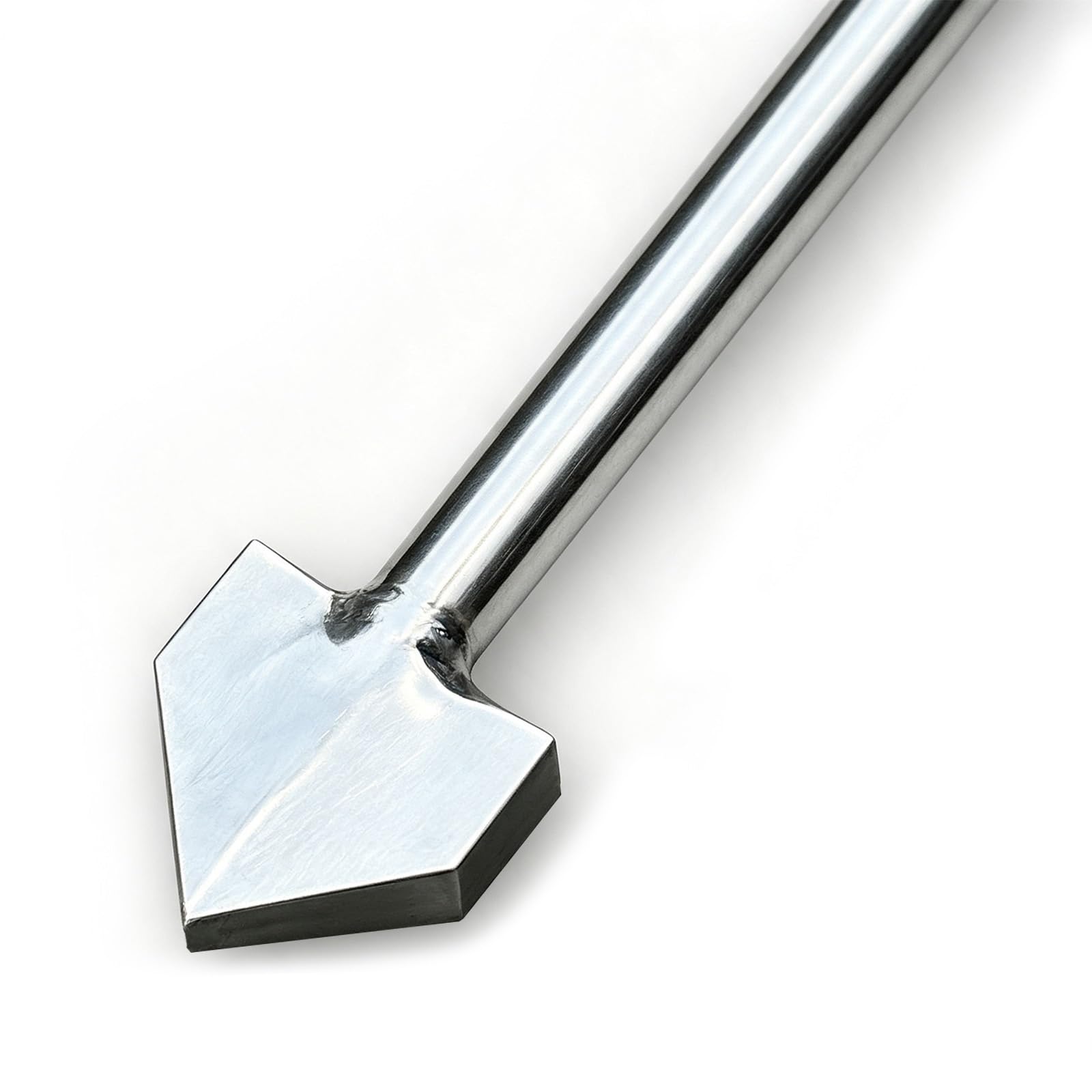 Gancho de Boca con Mango en T, Varilla sólida de 31 1/2 Pulgadas | Gancho de acero inoxidable 201 con punta de cuña de diamante, eje de 3/8 pulgadas(2pcs)