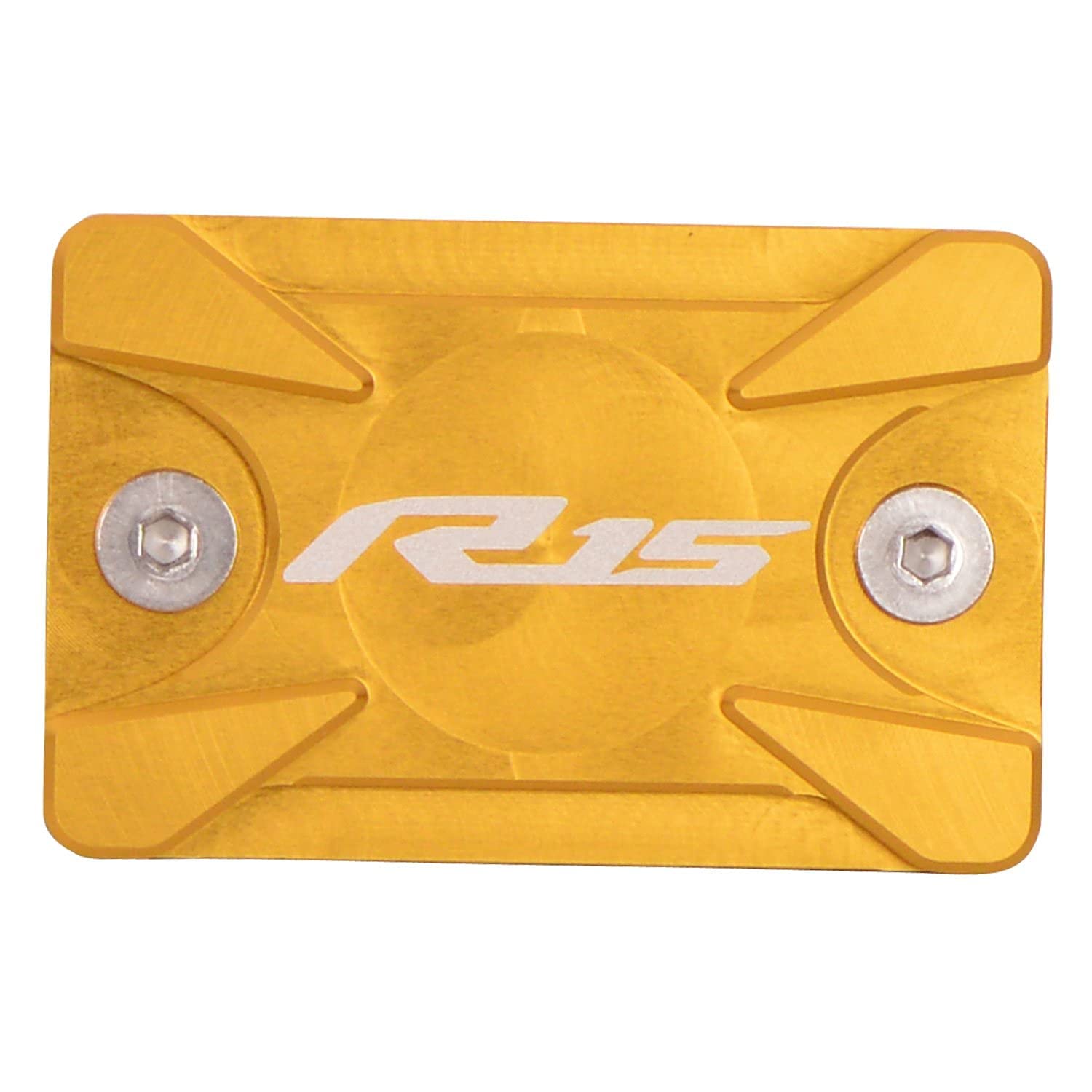 Autobrand CNC Aluminium Alloy Disk Oil Cap for Y R15 V2,V3(Golden)-picture-25