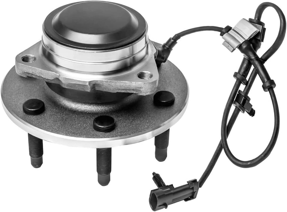 RWD Front Wheel Bearing Hub Assembly Compatible with Cadillac Escalade, Chevrolet Avalanche Express 1500 2500 Silverado Suburban Tahoe, GMC Savana Sierra Yukon Hub Bearing w/ABS 515054
