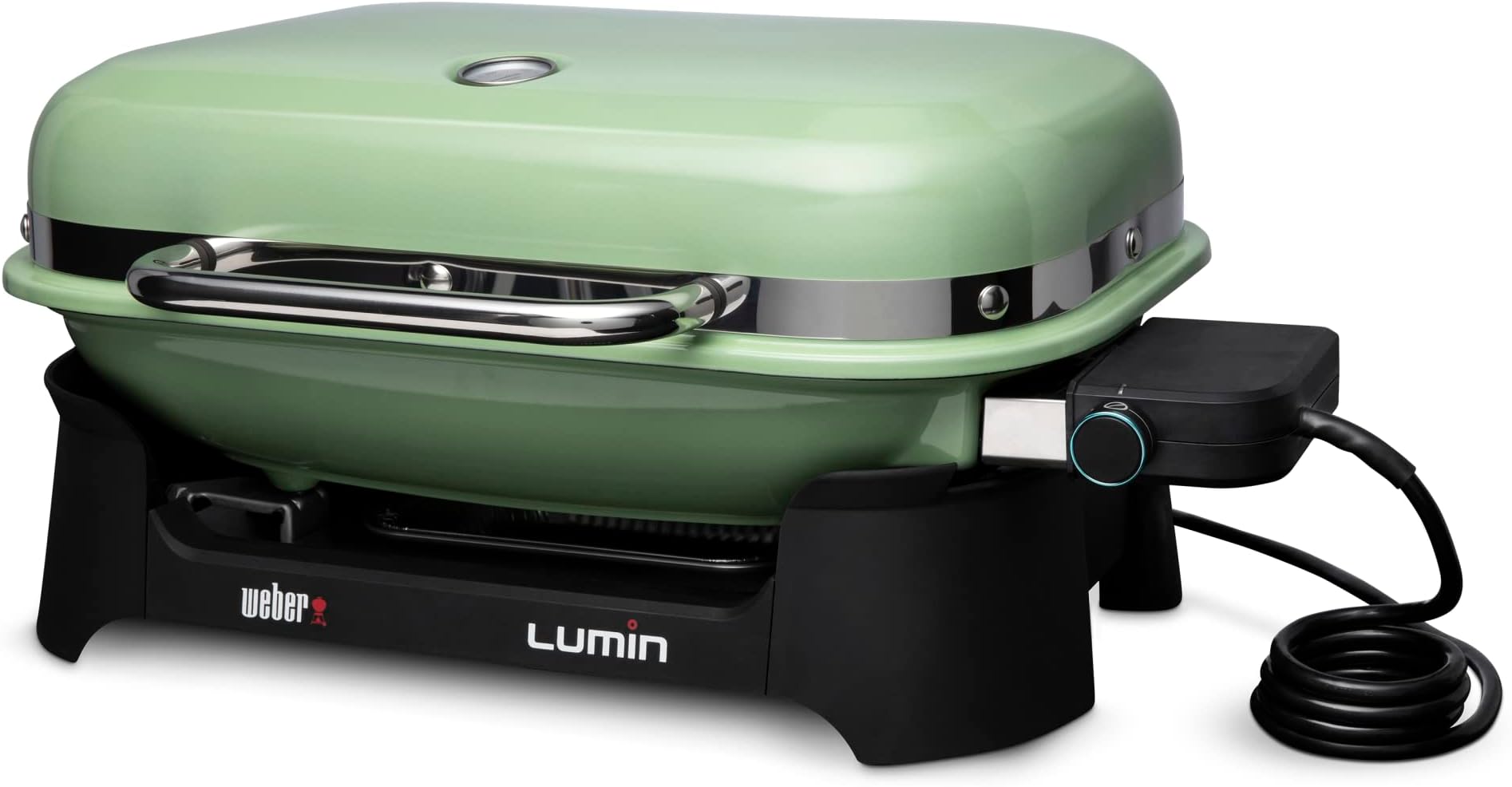 Weber 92070901 Lumin LT Electric Grill, Light Green