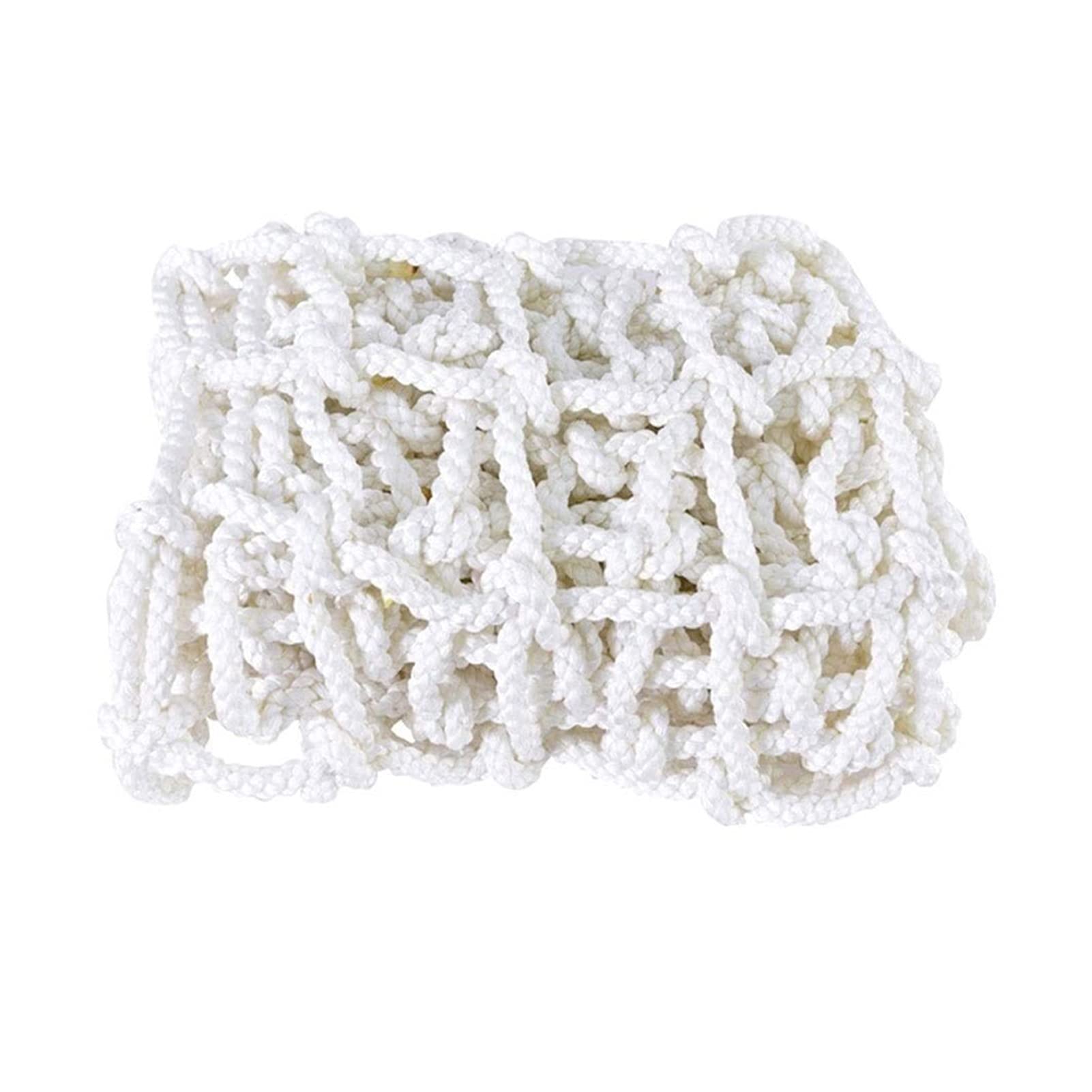 LJRSafety Net Child Climbing Protective Net White Heavy Duty Cargo Net Outdoor Kids Playground Fence Rope Netting Pets Garden Plant Decor (Size : 3x4m(10x13ft))
