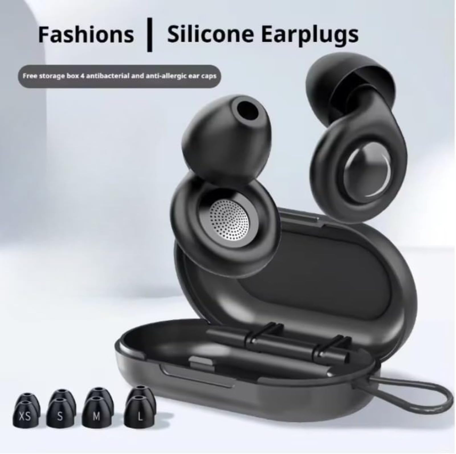 Tappi per le orecchie a doppio silicone per riduzione del rumore, isolamento acustico al 99%, profondità di riduzione del rumore 32 dB, filtri dual-core, per sonno profondo e protezione dell'udito