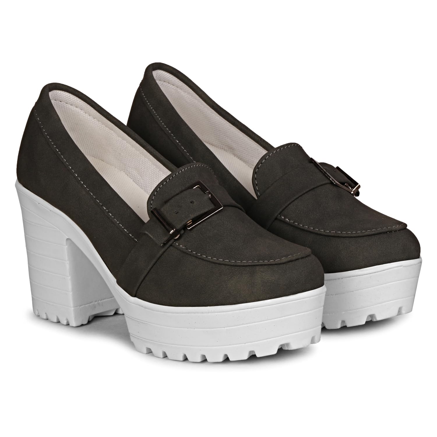 ishransh Latest Casual Slip On High Heel Loafer for Women and Girls (846)-picture-26