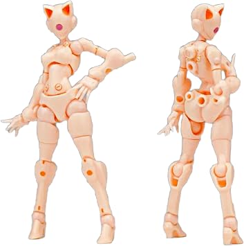 Sheik Mainland 1/60 3MIN-A Project Swift Stranger Skin Tone, Model Kit - 2PCS, 4, Highly Movable Collection Model Figure Gifts Model Kit, Age 15+