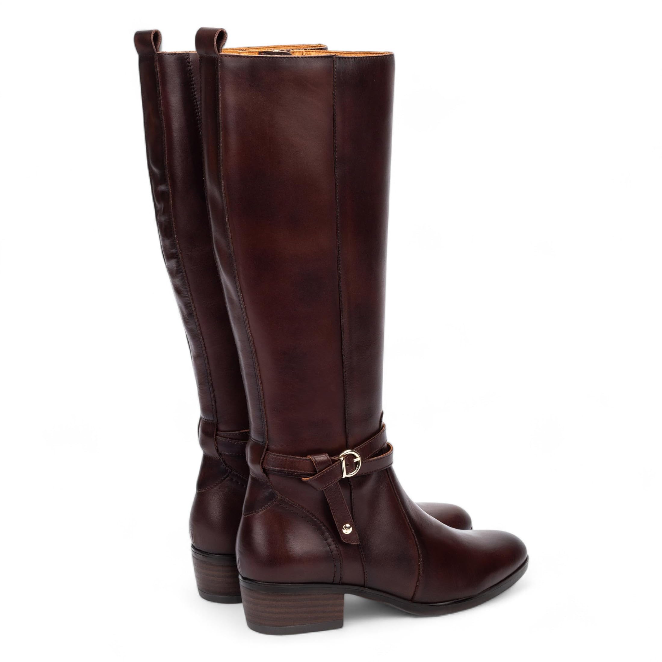 Infinity Damen Klassiker Kniehoch Leder Stiefel - Daroca