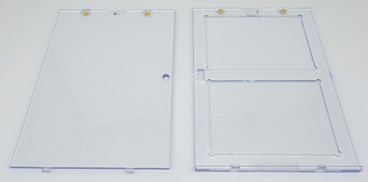 docsmagic.de 5x Magnetic 2-Card Holder Clear 35 PT UV safe, 5 Pieces, 2-Card 35 PT Clear - Image 3