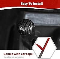 Vista 26 de RT-TCZ for Wrangler JK Gear Shift Knob Trim Cover for Jeep Wrangler JK JKU 2011-2017 Red Interior Accessories 2pcs