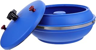 GLSTOY Vibratory with Leakproof Construction Interior Optimized Polisher Bucket for Curves Rotary Polisher Use Jewelry Metal Suitable for Bench Tumbler