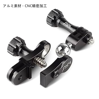 Amazon | HSU アクションカメラ マウントGoPro アクセサリー 360