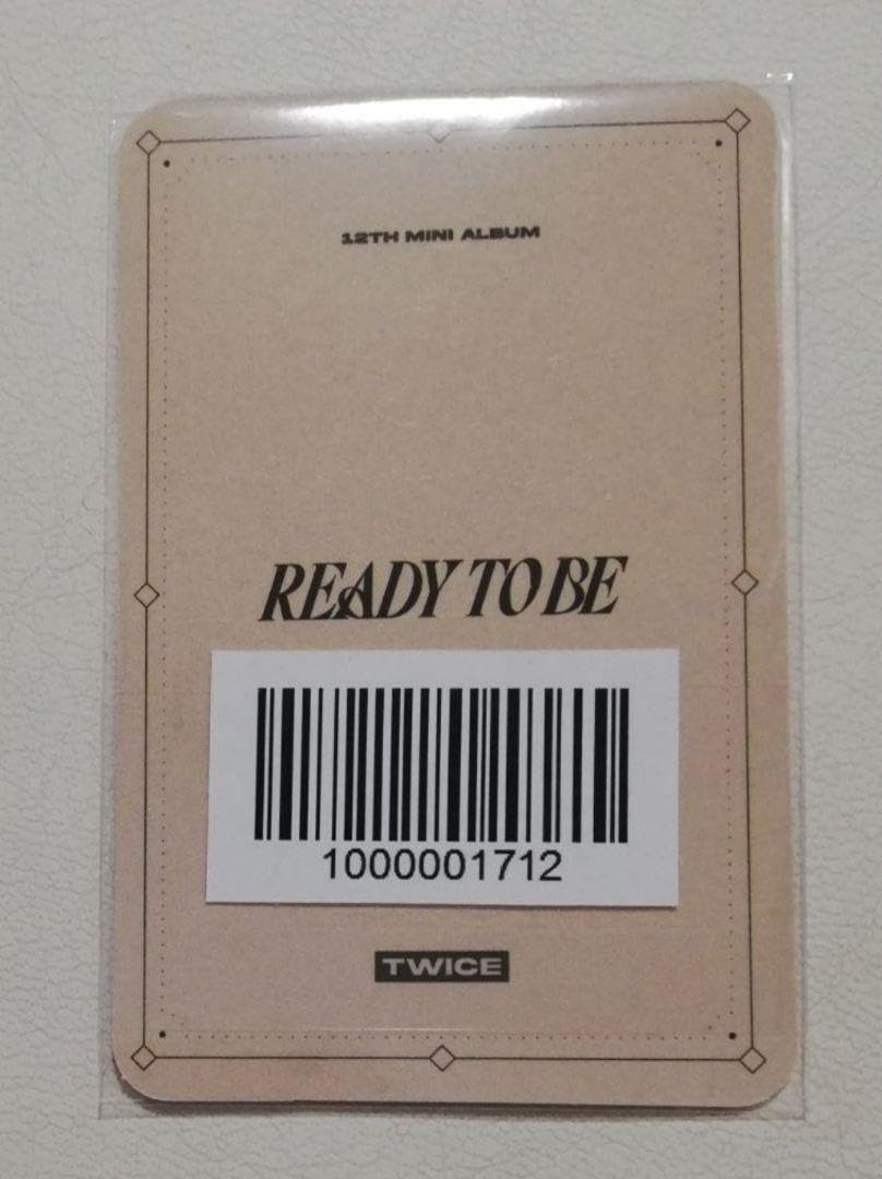 Twice Ready to BE JYP Shop Reservation Bonus Item Regular