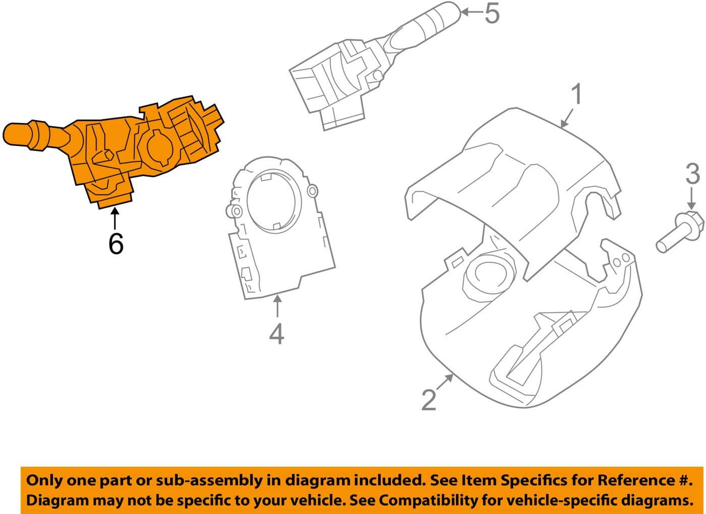 TOYOTA 84140-02840 Combination Switch