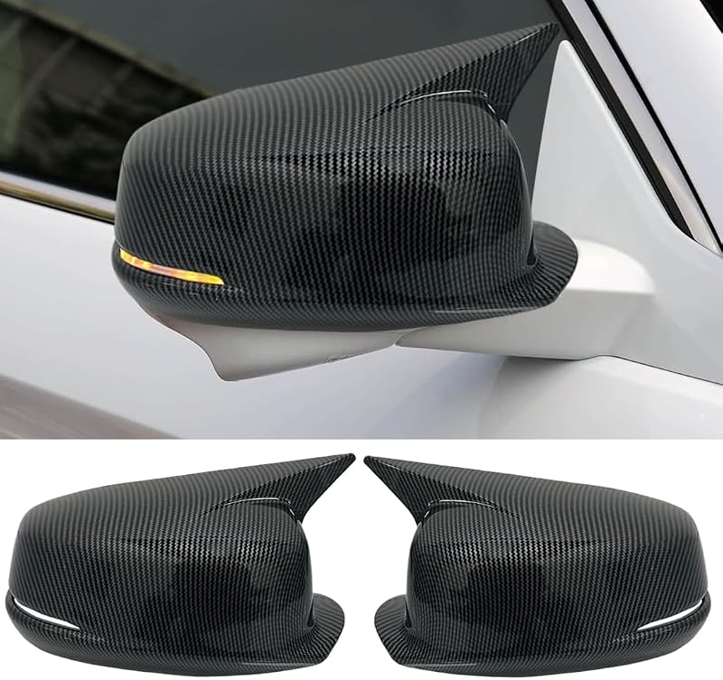 Capa de retrovisor externo XITER em ABS com acabamento fibra de carbono para Honda Accord 2013 a 2017 – Par