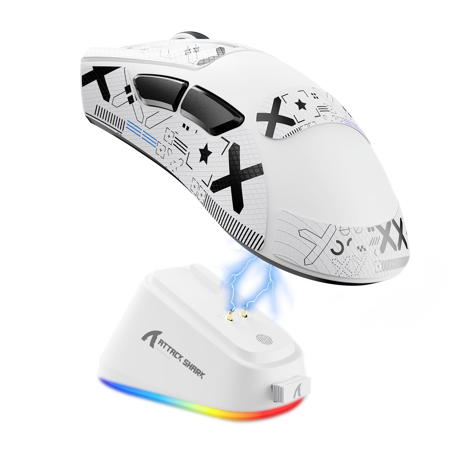 Amazon | ATTACK SHARK V3PRO ゲーミングマウス ワイヤレス 無線 65g