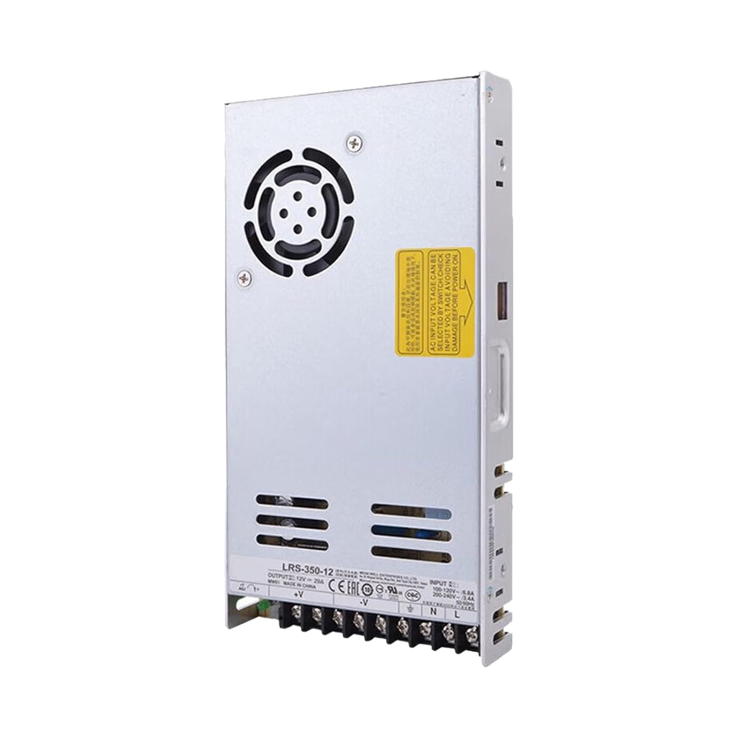 LRS-350-12 12V 29A 348W Switching Power Supply for Industrial Equipment, LED Lighting & Communication Systems