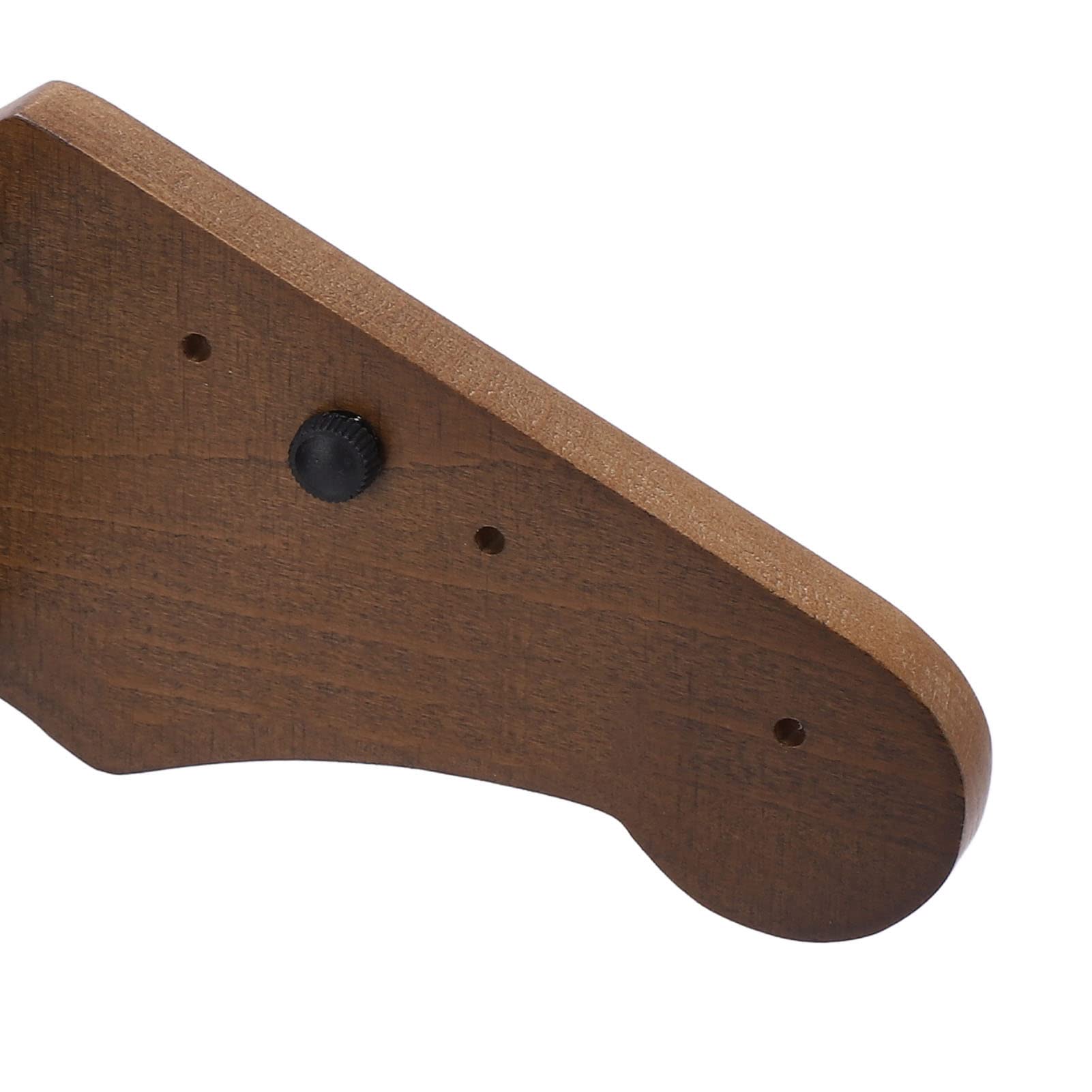 Soporte de Pared para Guitarra, Soporte Rústico Multifuncional de Madera Maciza para Guitarra, Forma Clásica de Cabezal, Vitrinas para bajo Eléctrico Acústico, Ukelele Mandolina