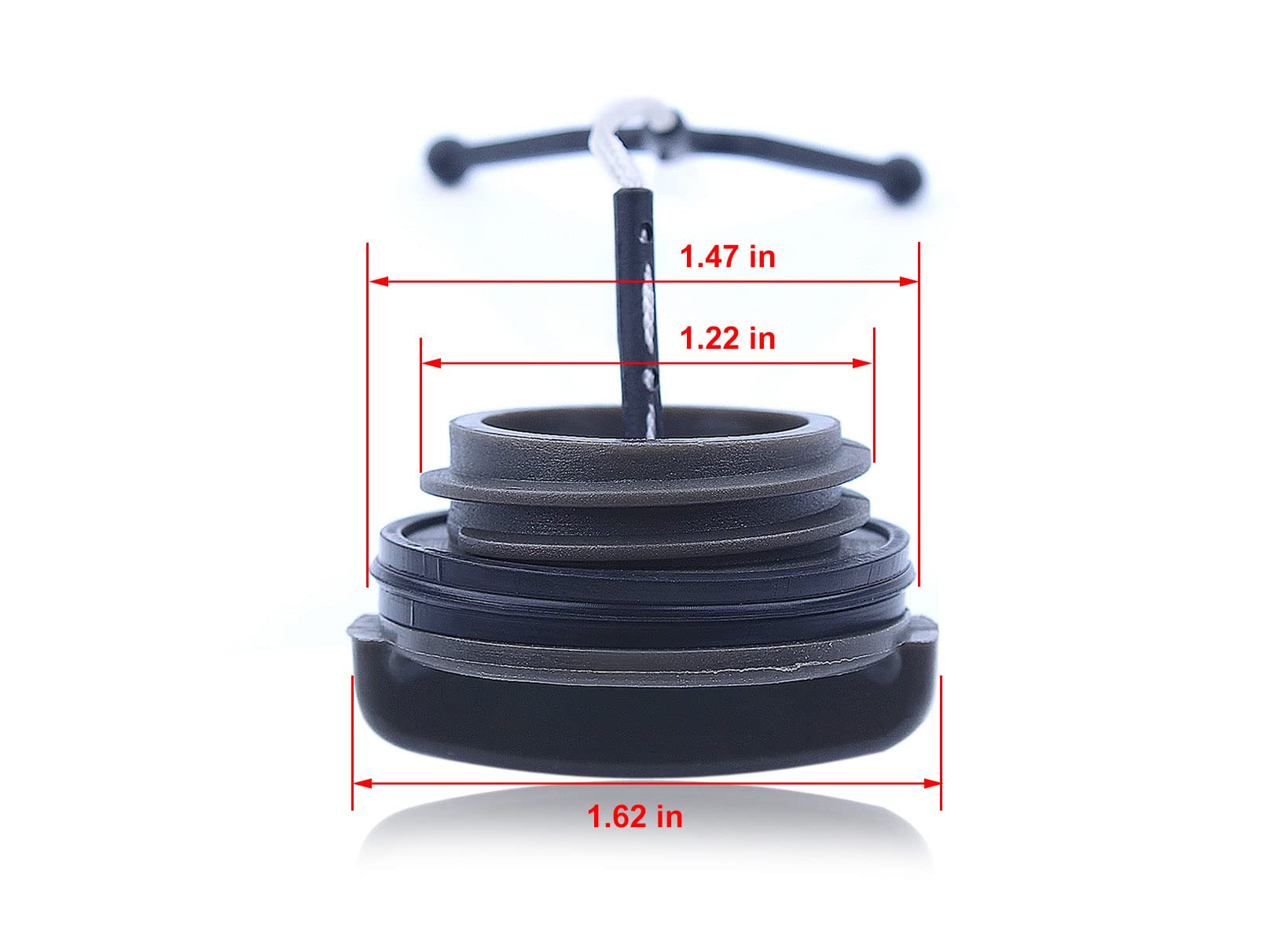 Bouchon de réservoir d'essence de gazole pour Husqvarna 435 440 445 450