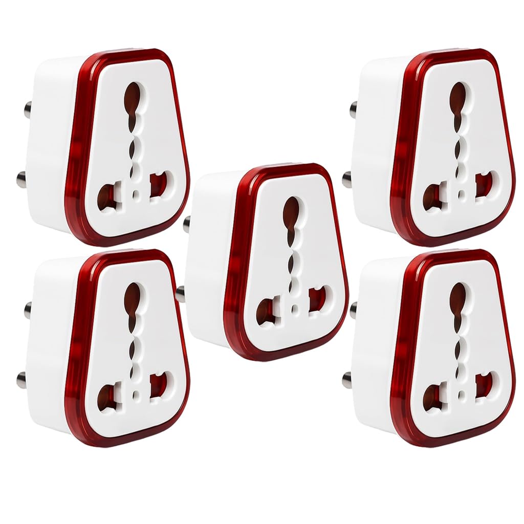 16amp Converter Plug for India (Pack of 1) 6ampere to 16ampere 3-Pin International Socket for Big Size 16 A Plug Top (Use 16amp Devices in 6amp Socket) for Geysers A/C Microwave Refrigrator — Amazon image 12