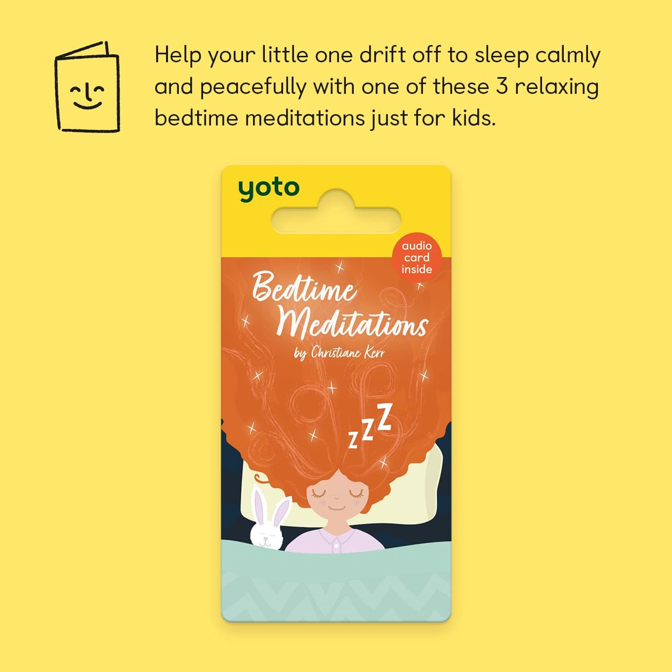 Yoto Bedtime Meditations by Christiane Kerr, Kids Audio Card for Use with Player & Mini All-in-1 Audio Device - Image 3