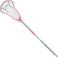 STX Crux Jr. Complete Lacrosse Stick for Girls Under 7 - Beginner Youth Stick with Lock Pocket Jr.