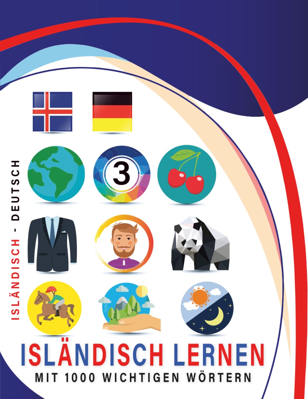 Isländisch Lernen Mit 1000 Wichtigen Wörtern: Zweisprachiges Isländisch – deutsch Bild- Und Vokabelbuch Für Kinder & Erwachsen